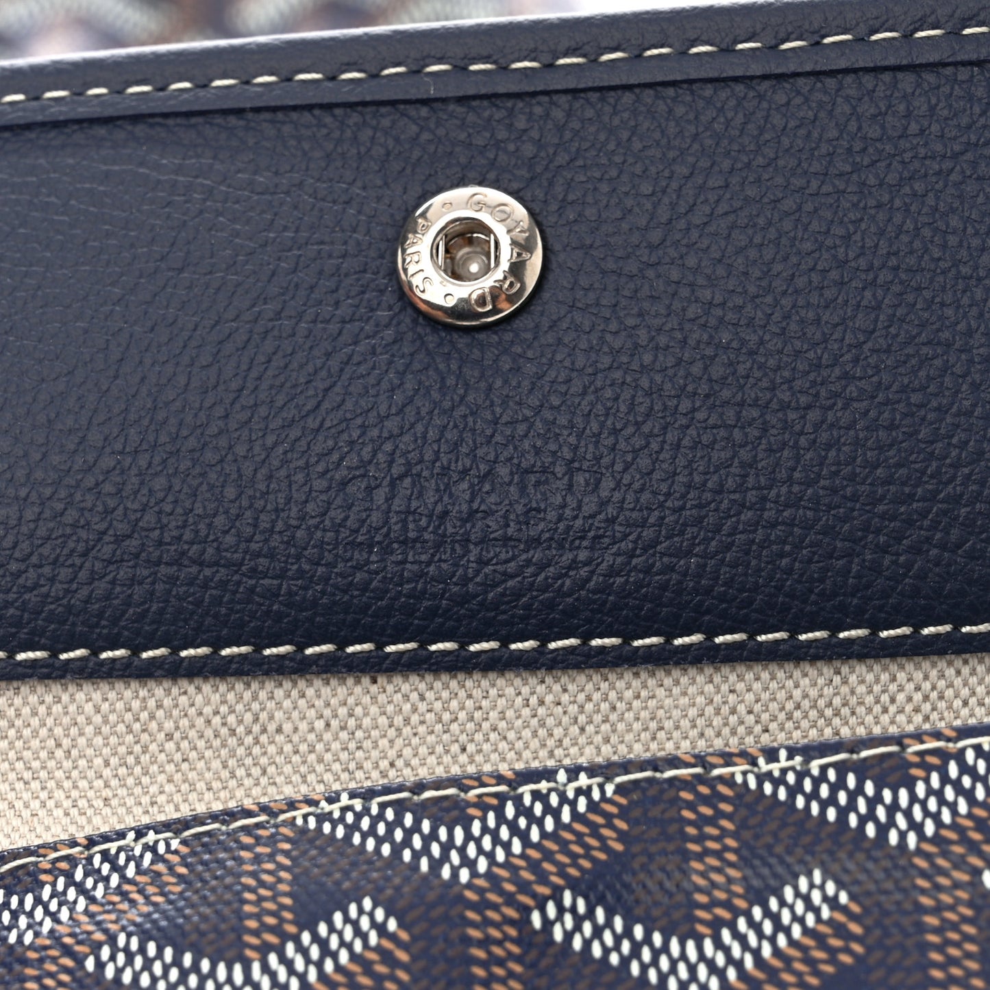 Goyardine Saint Louis PM Navy