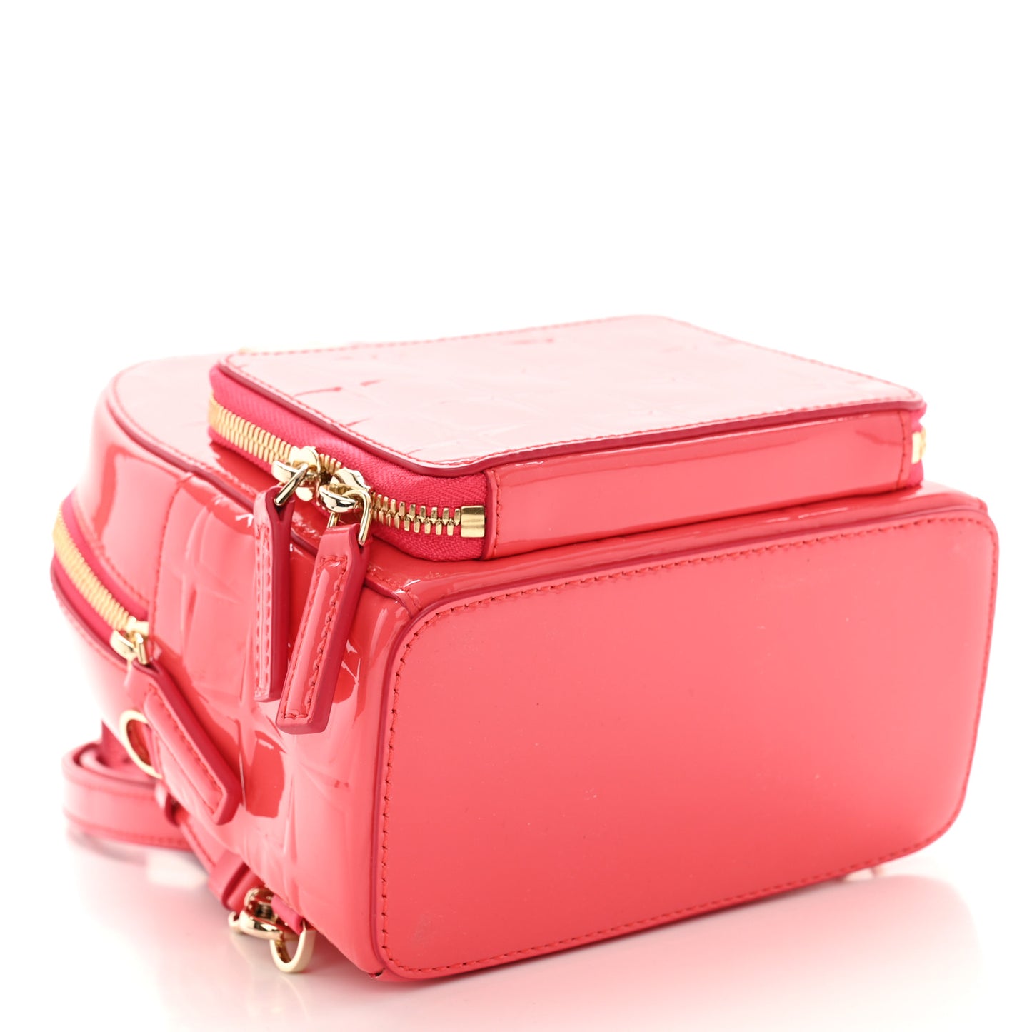 Diamond Patent Stark Bebe Boo Backpack Teaberry