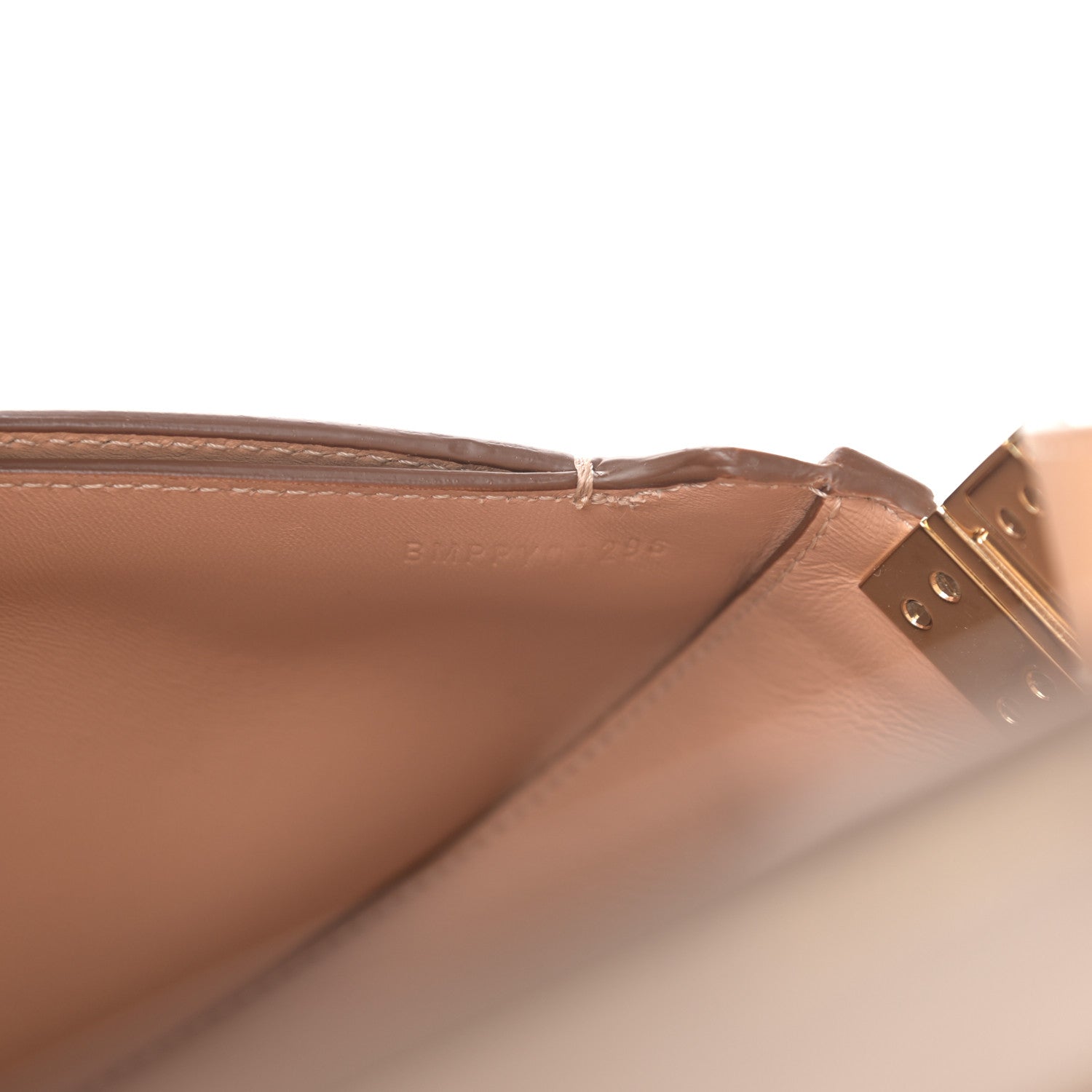 Burberry Calfskin Small Olympia Shoulder Bag Light Biscuit 7 of 13