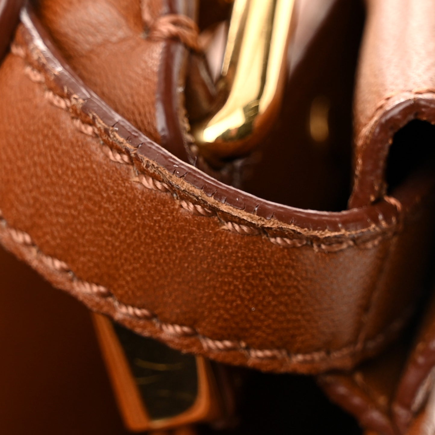 Nappa Mini Peekaboo Iconic Satchel Corteccia