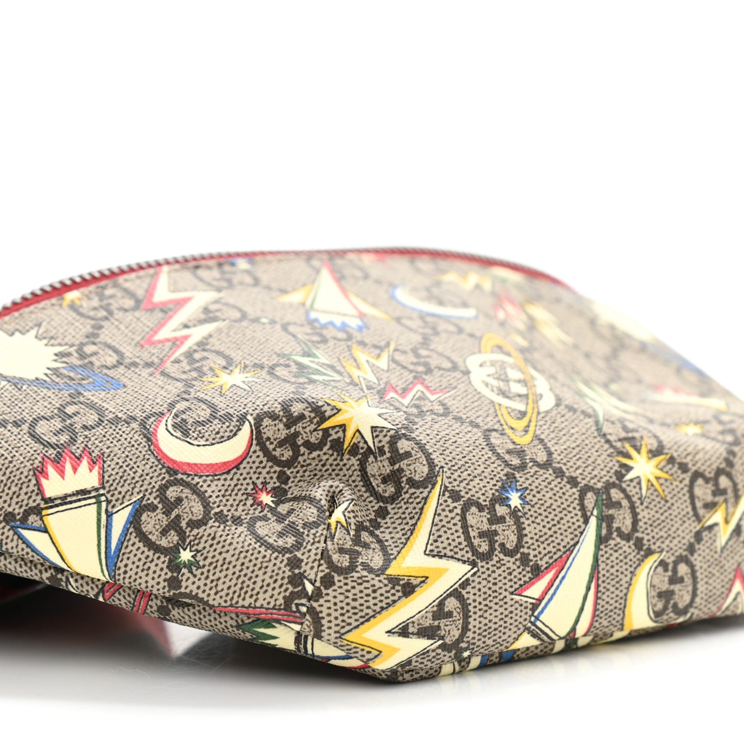 GG Supreme Monogram Childrens Space Print Belt Bag Multicolor