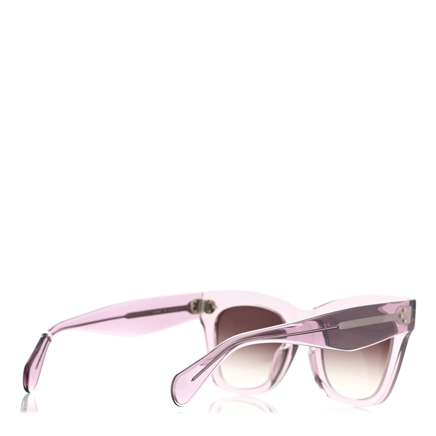 Acetate Cat Eye Sunglasses CL4004IN Transparent Lilac