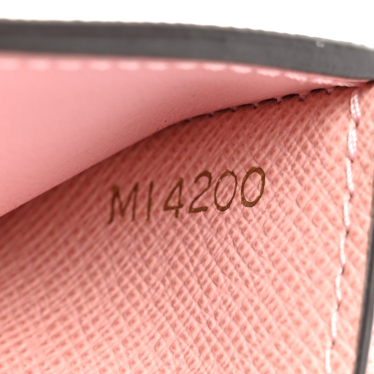 Monogram Zoe Wallet Rose Ballerine