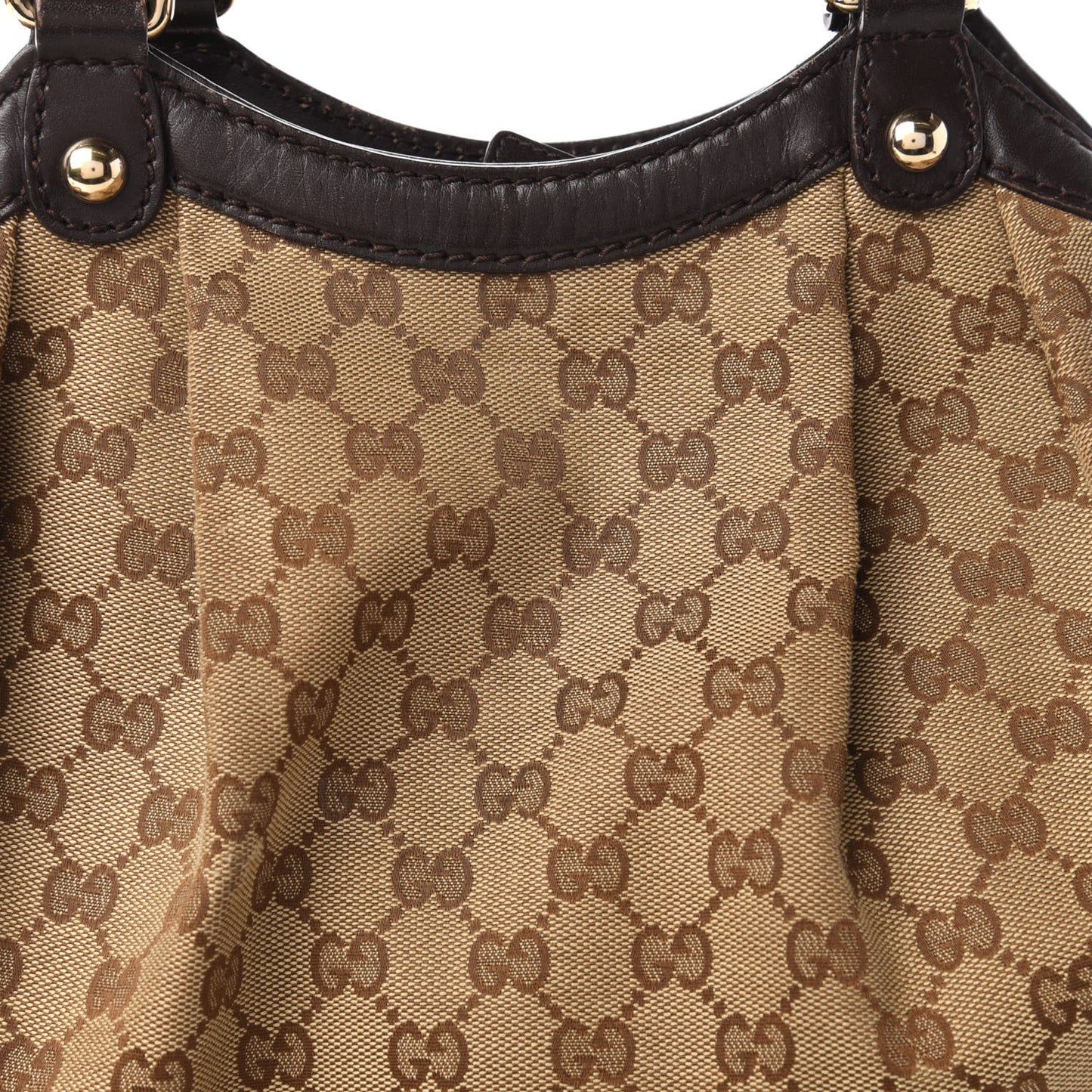 Monogram Medium Sukey Tote Dark Brown