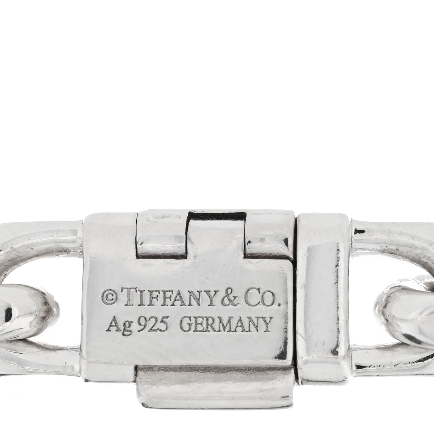 Sterling Silver 1837 Makers ID Chain Bracelet