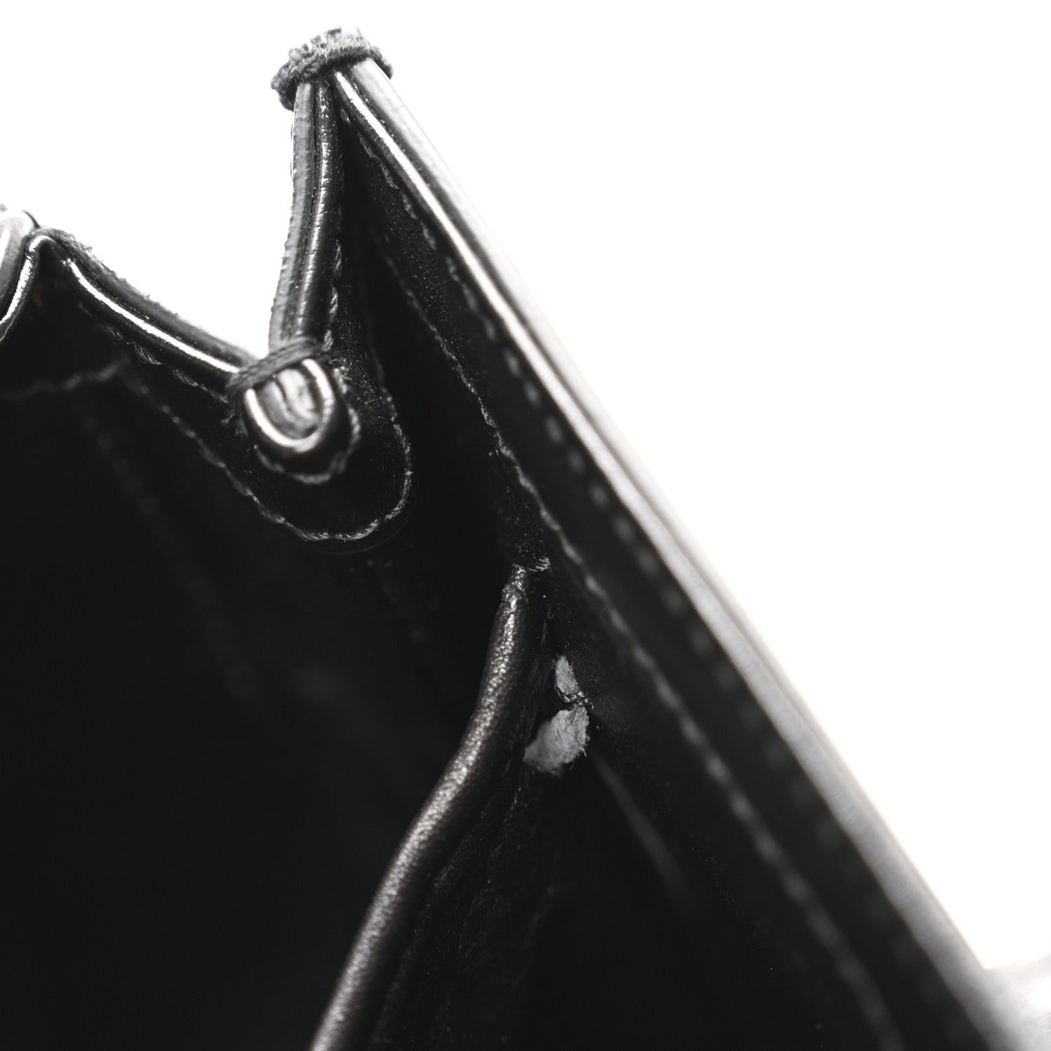 Gucci Boarded Dyana Lux Calfskin Web Monochrome Small Bamboo 1947 Top Handle Bag Black 13 of 13