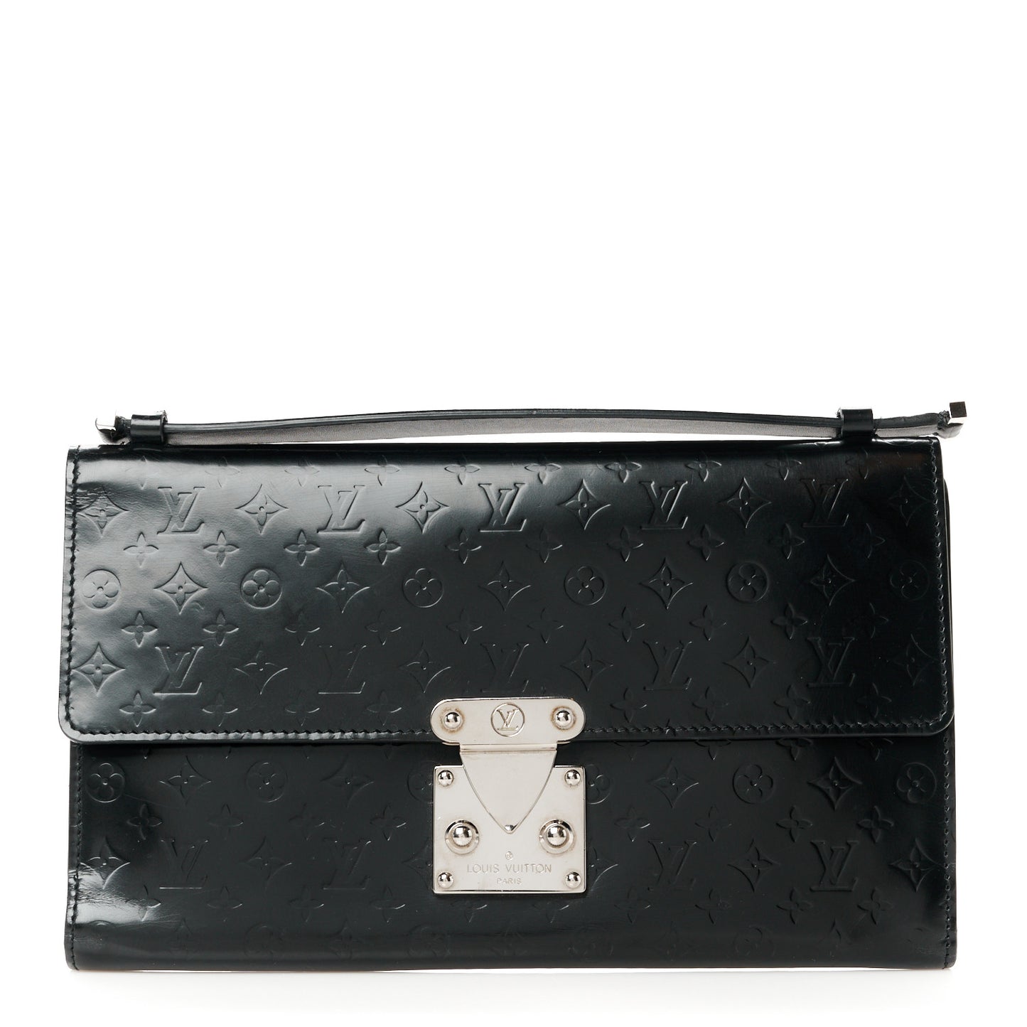 Monogram Glace Anouchka Pochette MM Black