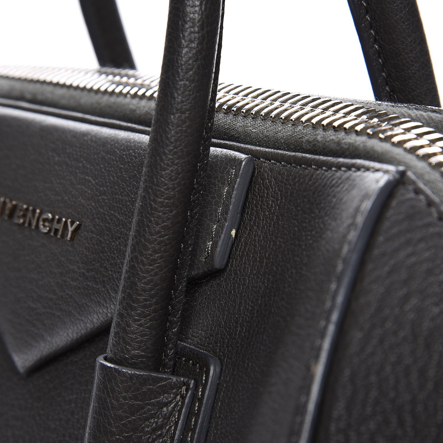 Givenchy Sugar Goatskin Medium Antigona Dark Grey 10 of 13