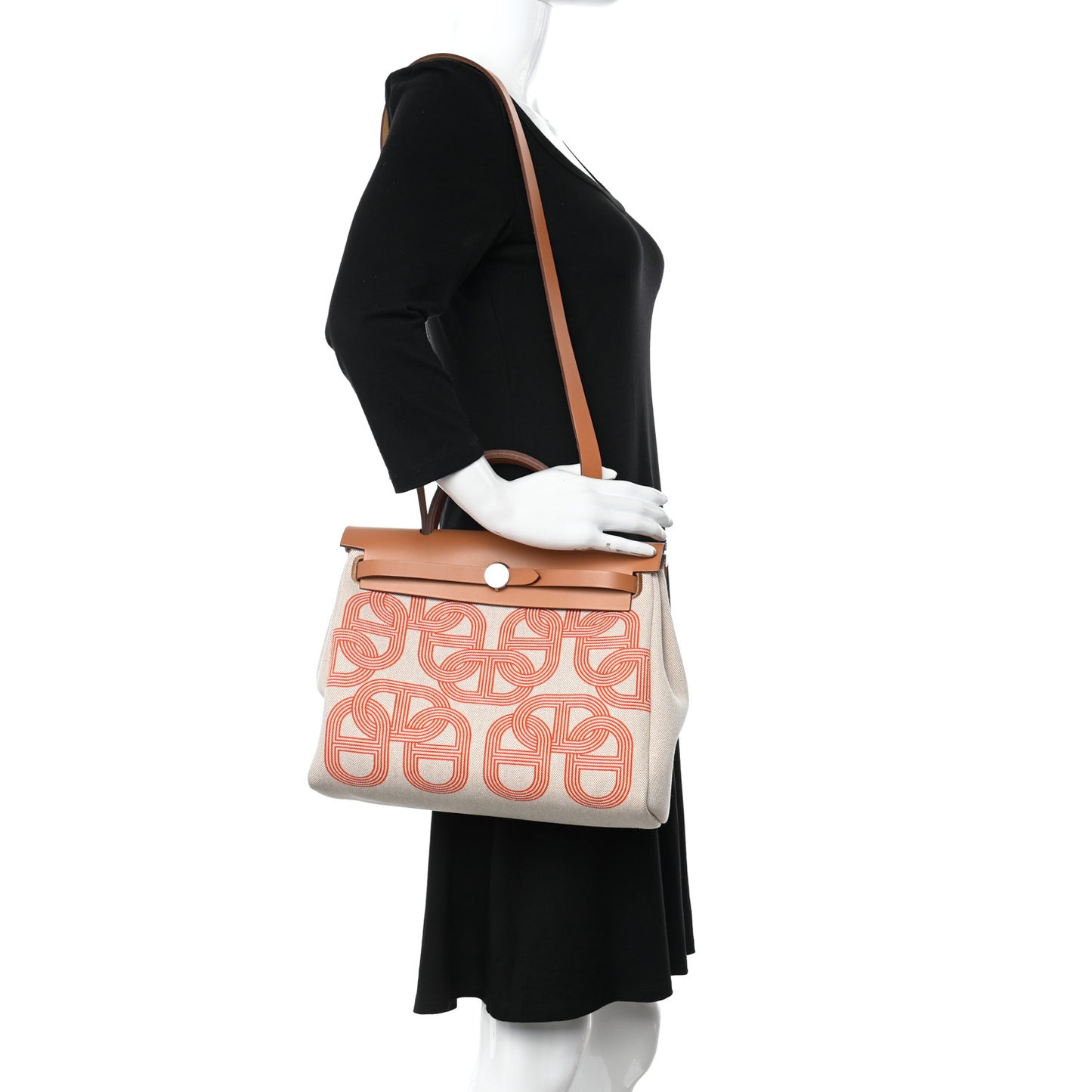 H Plume Canvas Vache Hunter Circuit 24 Herbag Zip Retourne 31 Orange Mecano Ecru Beige Naturel