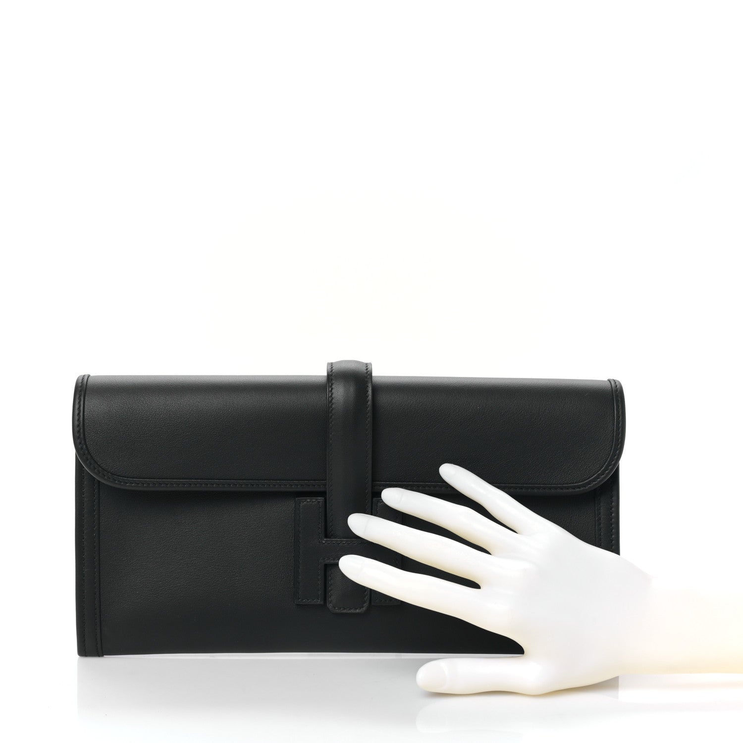 Hermes Swift Jige Elan 29 Clutch Black 2 of 9