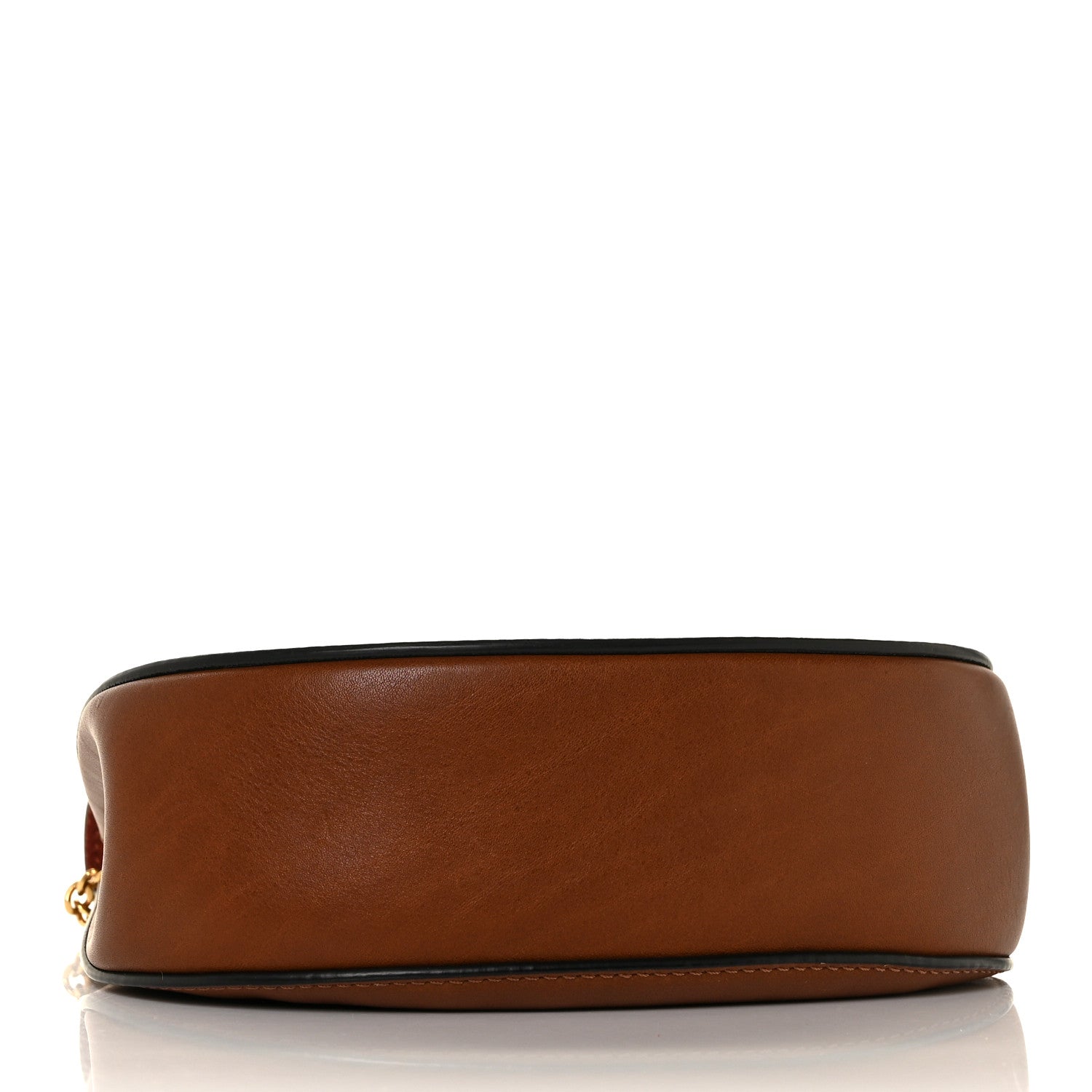 Chloe Suede Smooth Calfskin Studded Mini Drew Shoulder Bag Sienna Red Brown 4 of 10