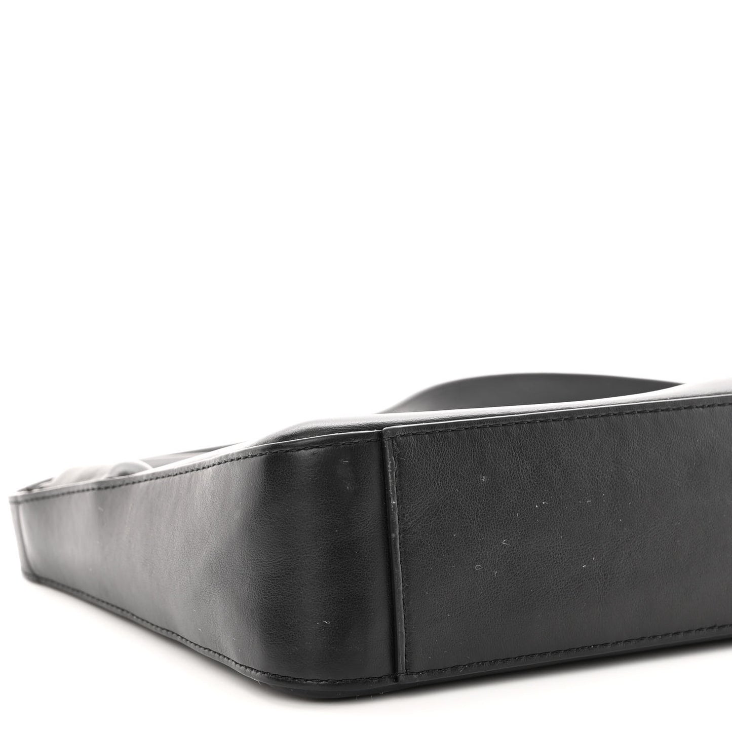 Smooth Calfskin Mini M Frame Bag Black