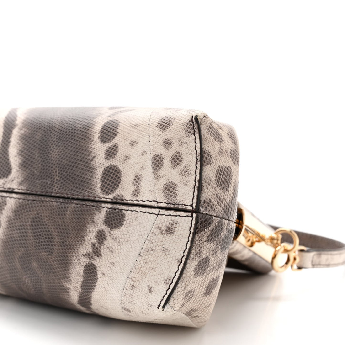 Snakeskin Small Fendi First Beige