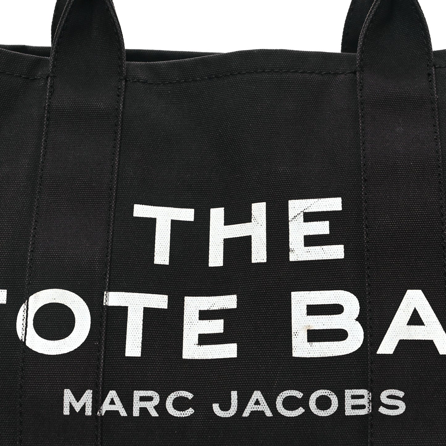Cotton Canvas Large The Tote Bag Black