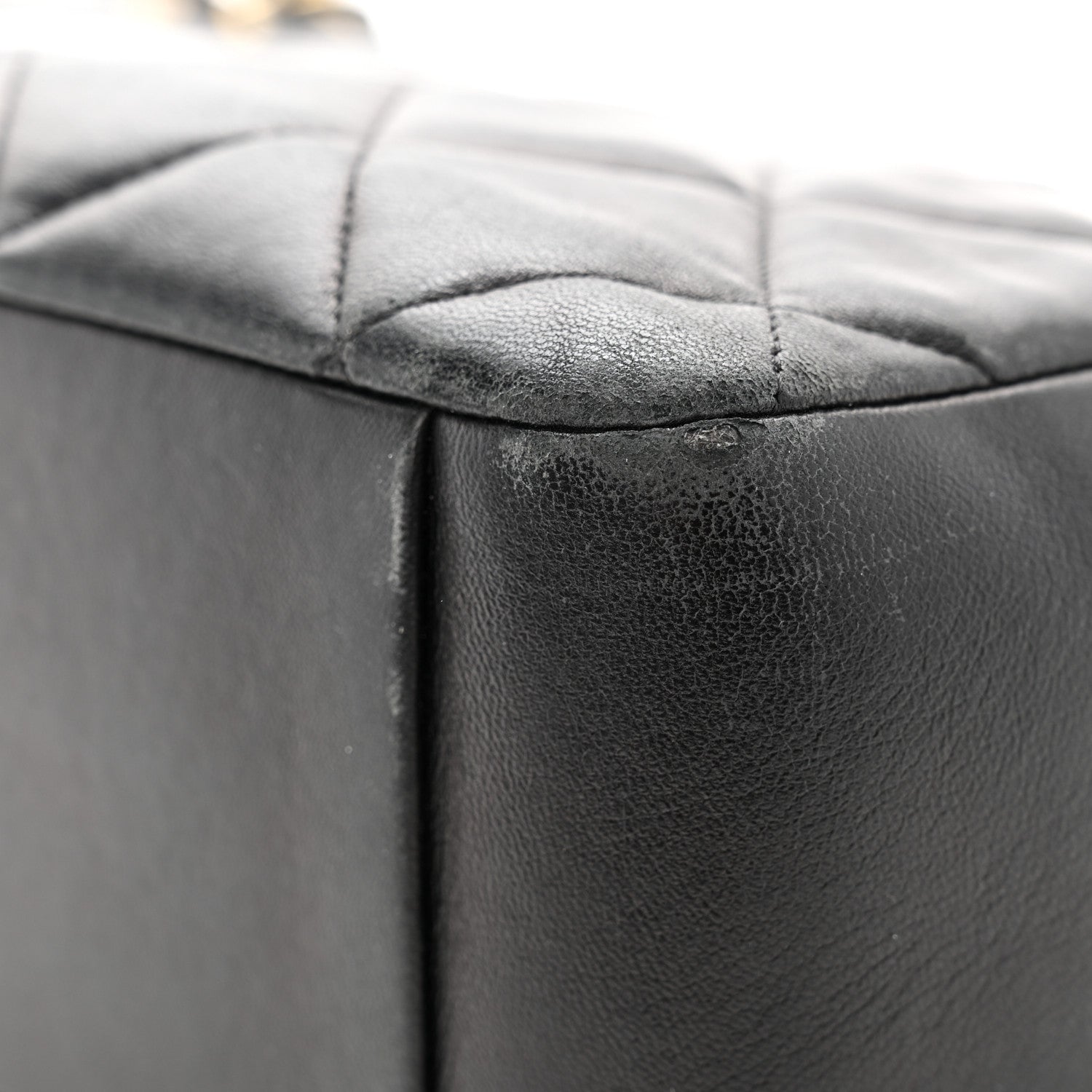 Chanel Calfskin Quilted Small Ballerine Camera Case Black 10 of 13