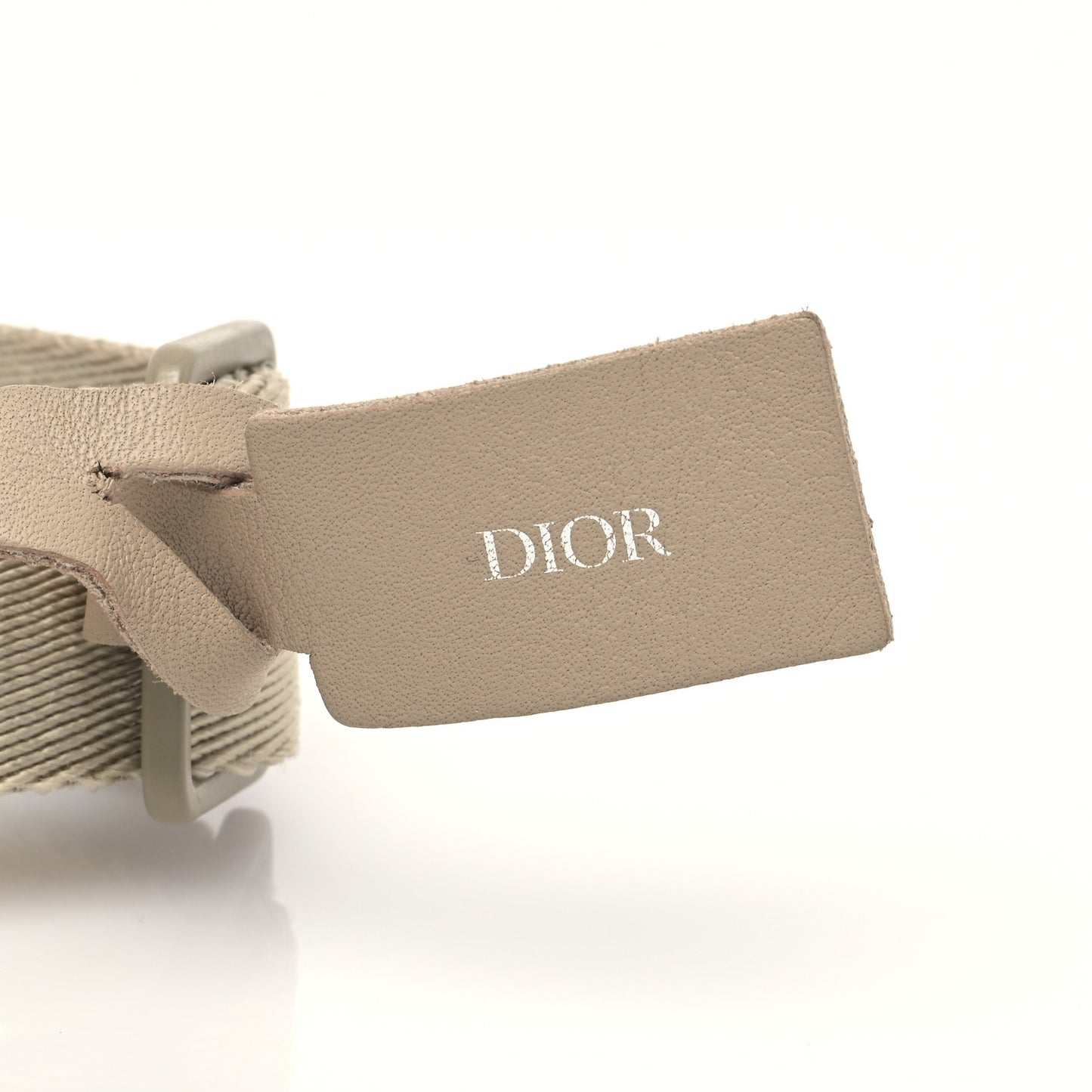 X ALYX CD Canvas CD Buckle Belt 85 Beige
