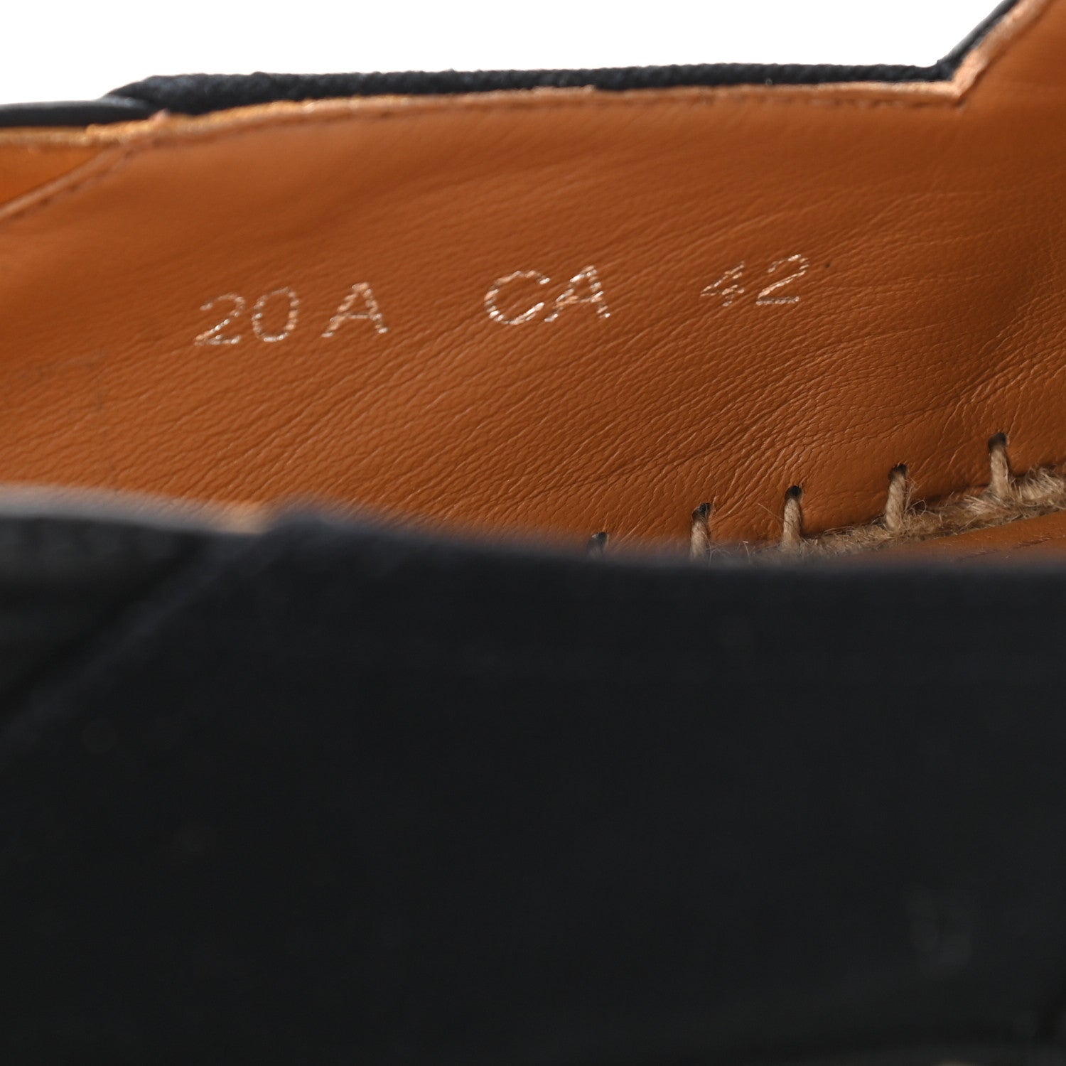 Christian Dior Canvas Lambskin Mens Logo Espadrilles 42 Black 7 of 13