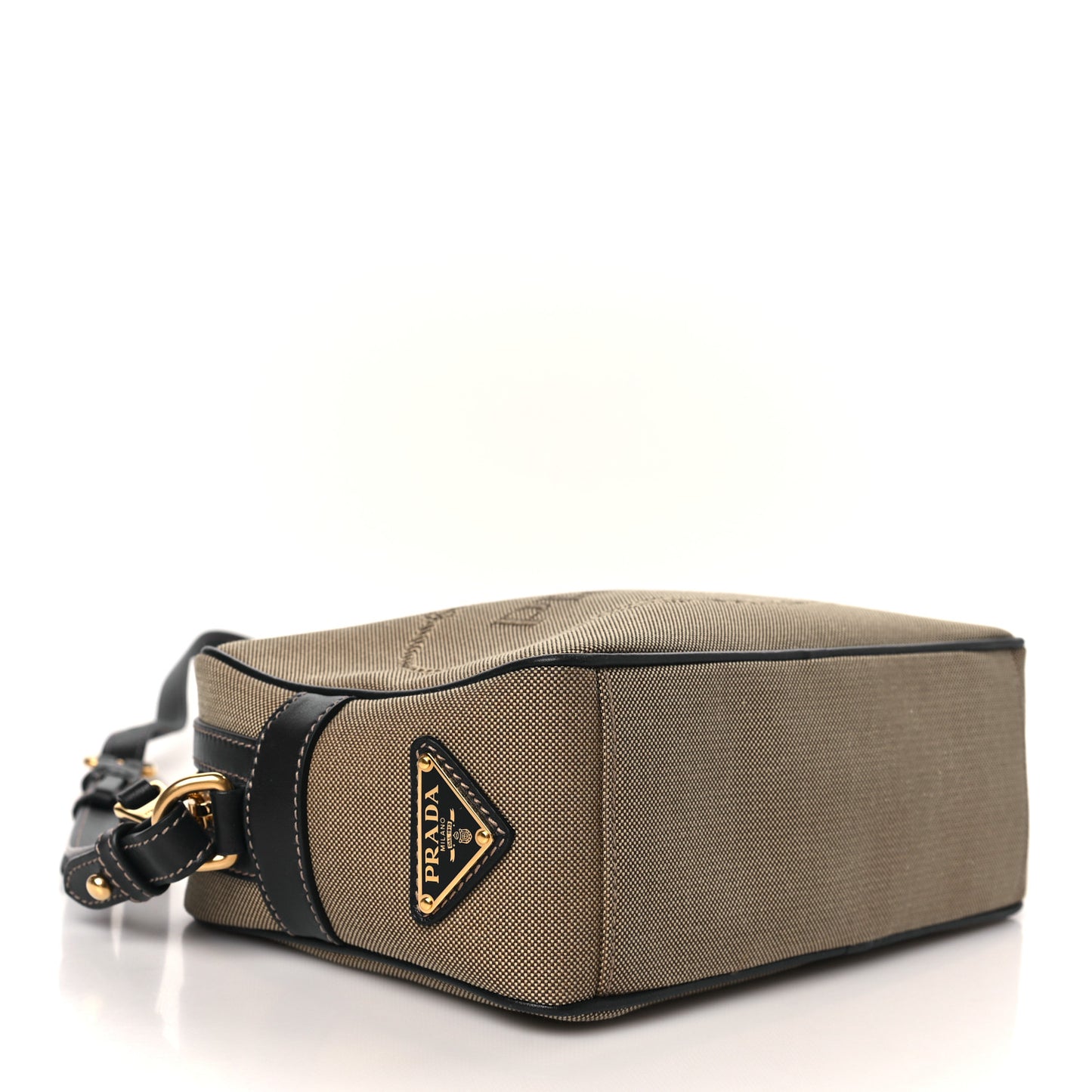 Jacquard Logo Camera Bag Corda Bruciato