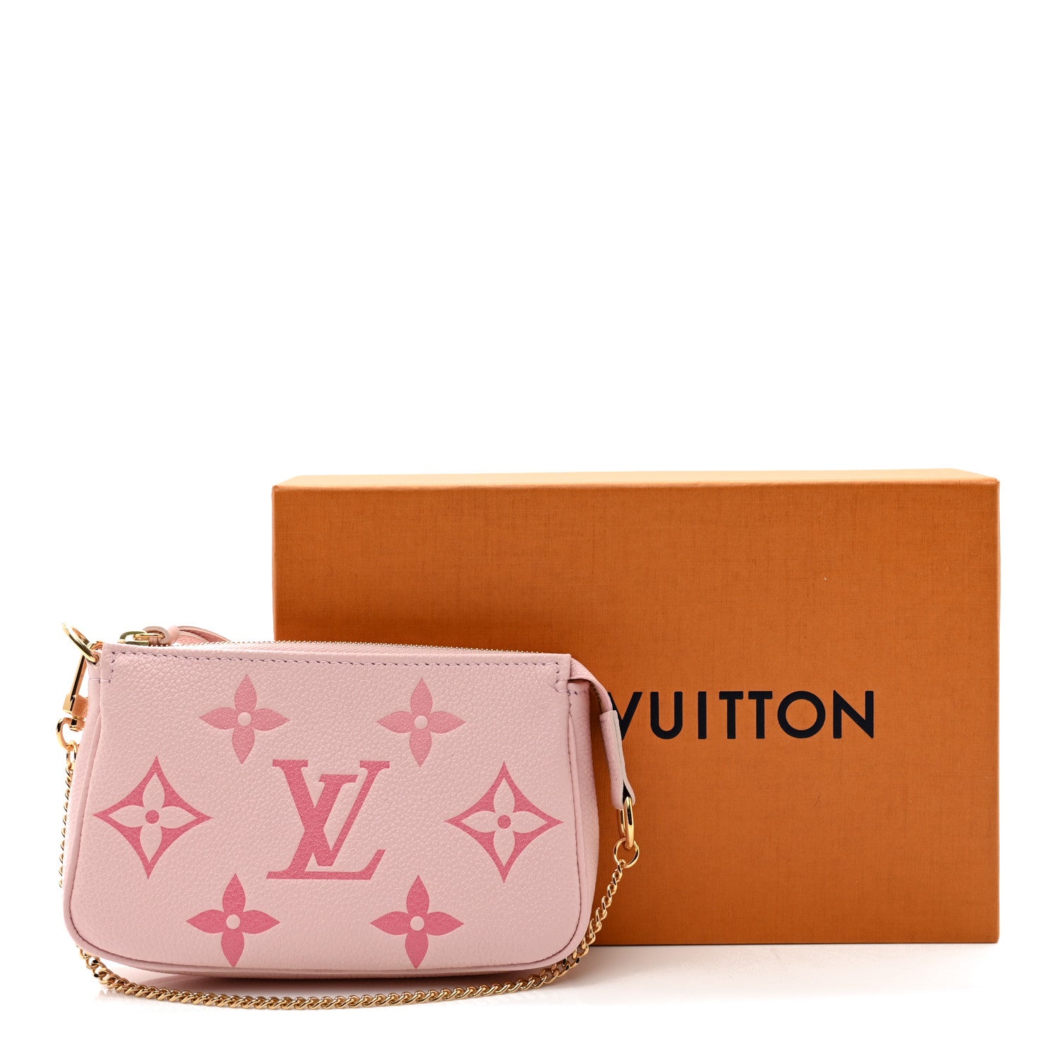 Louis Vuitton Empreinte Monogram Giant By The Pool Mini Pochette Accessories Bouton De Rose 8 of 8