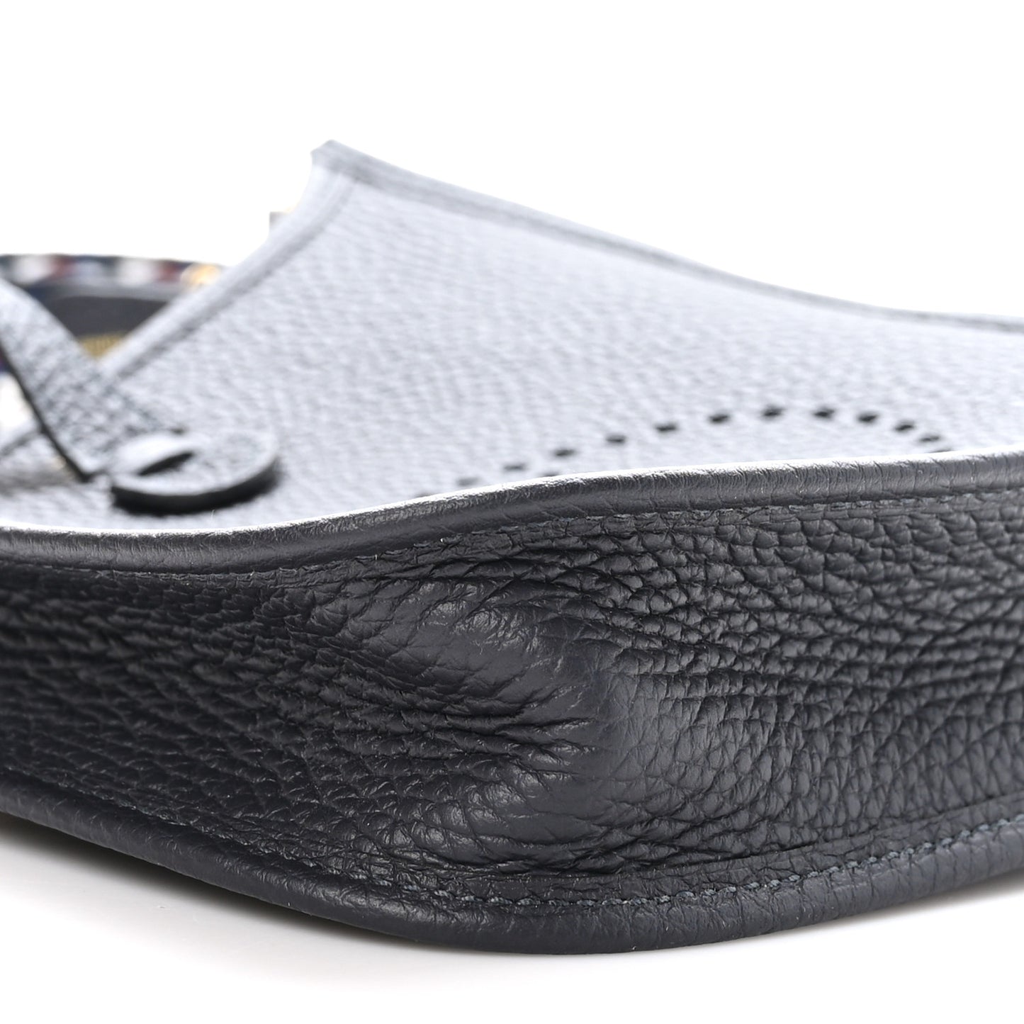 Taurillon Clemence Zigzag Evelyne TPM Caban Black Bleu Zellige Indigo