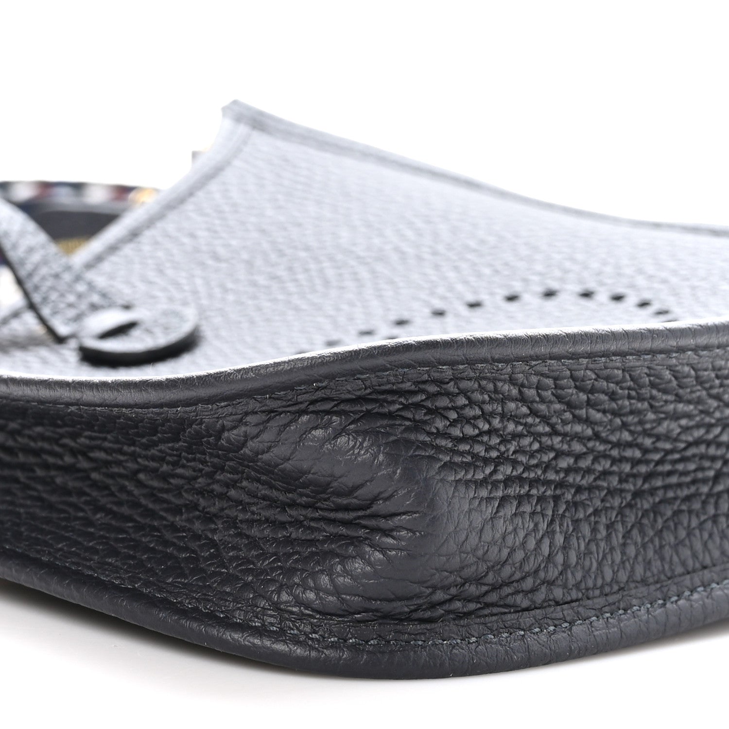 Hermes Taurillon Clemence Zigzag Evelyne TPM Caban Black Bleu Zellige Indigo 10 of 10