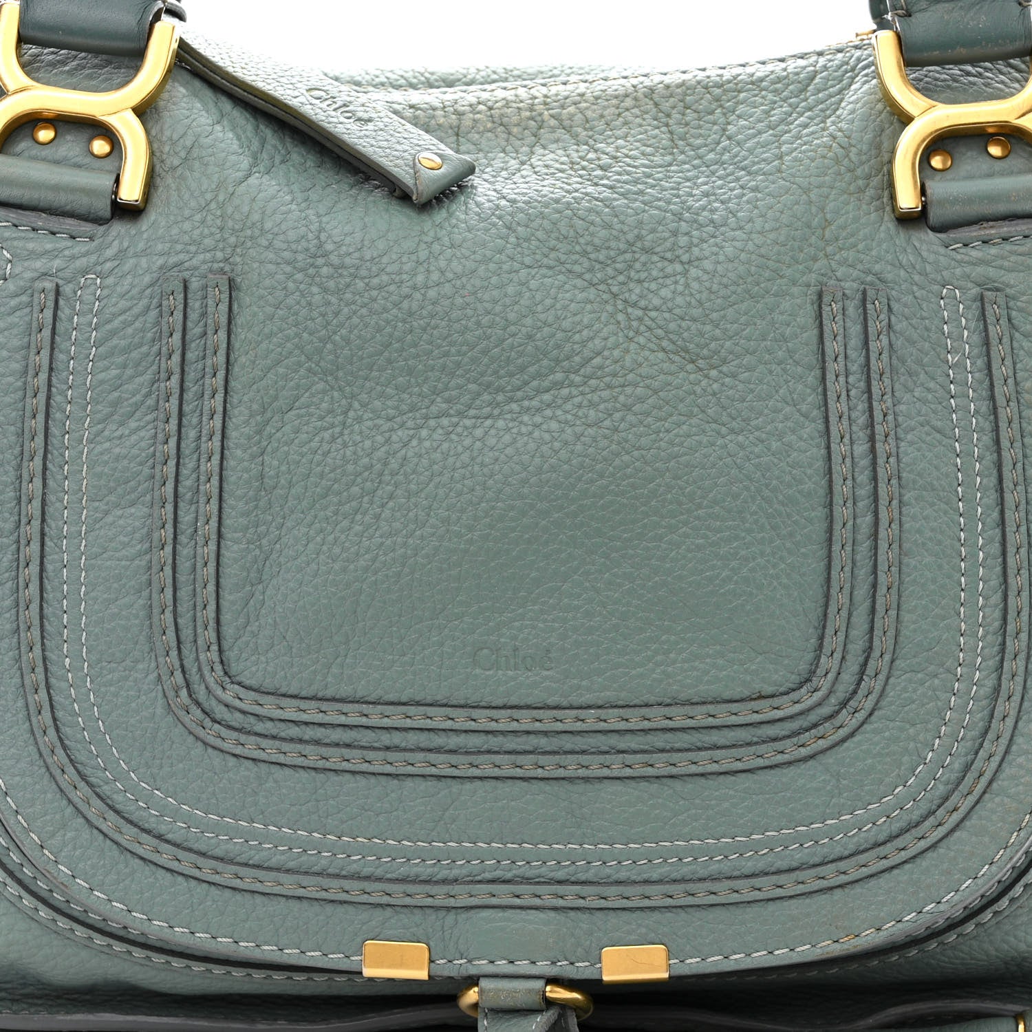 Chloe Calfskin Medium Marcie Satchel Fresh Mint 8 of 18