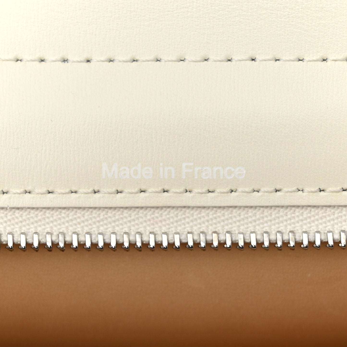 Box Calfskin MM Brillant Satchel Ivory