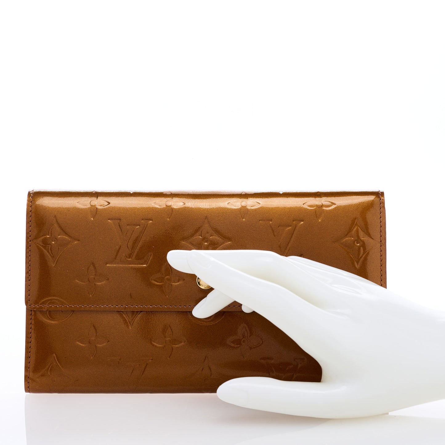 Vernis Sarah Wallet Bronze