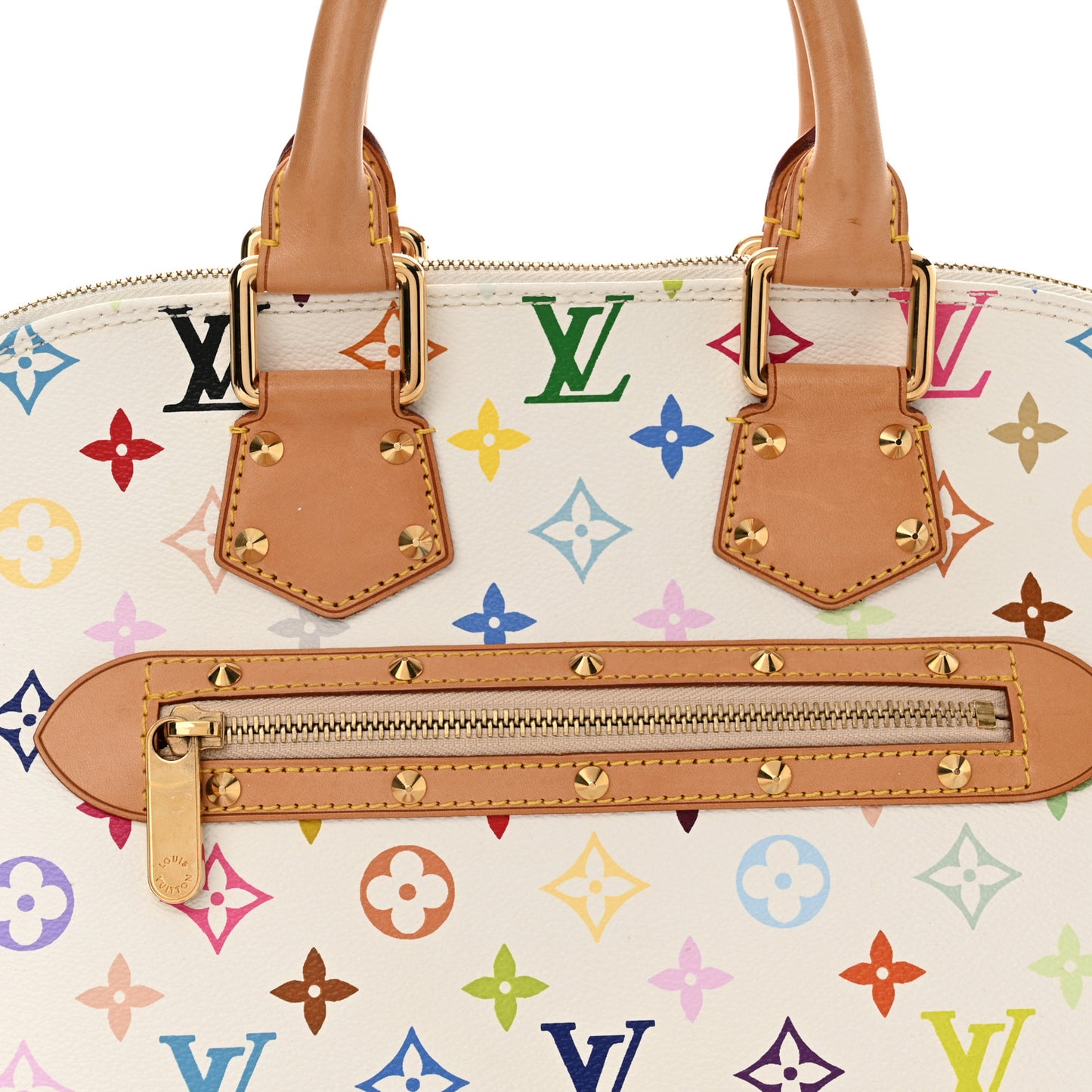 Monogram Multicolor Alma White