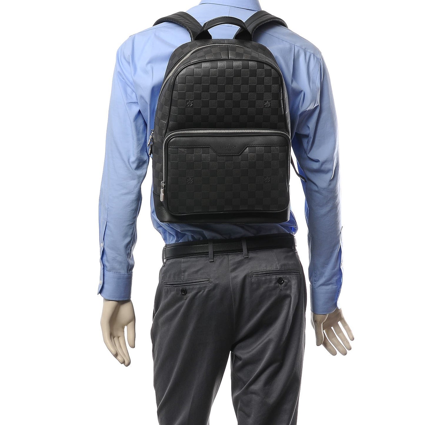 Damier Infini Campus Backpack Black