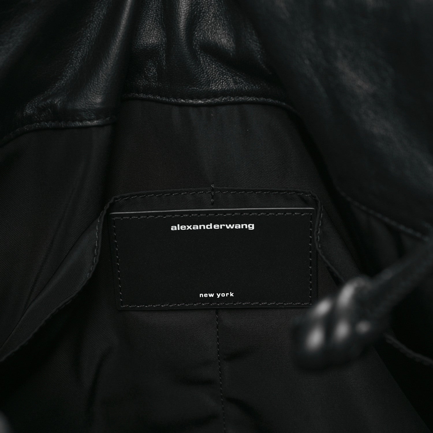 Alexander Wang Lambskin Large Ryan Puffer Bag Black Black 6 of 10
