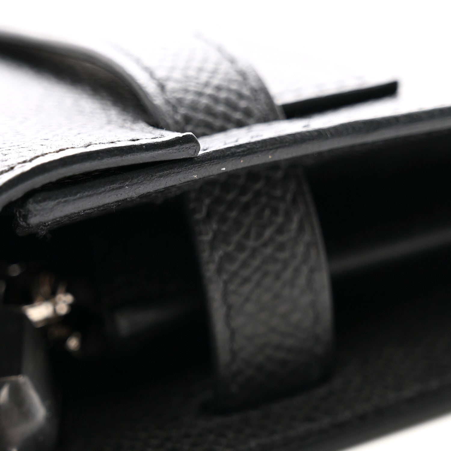 Hermes Epsom Kelly Wallet To Go Black 11 of 12