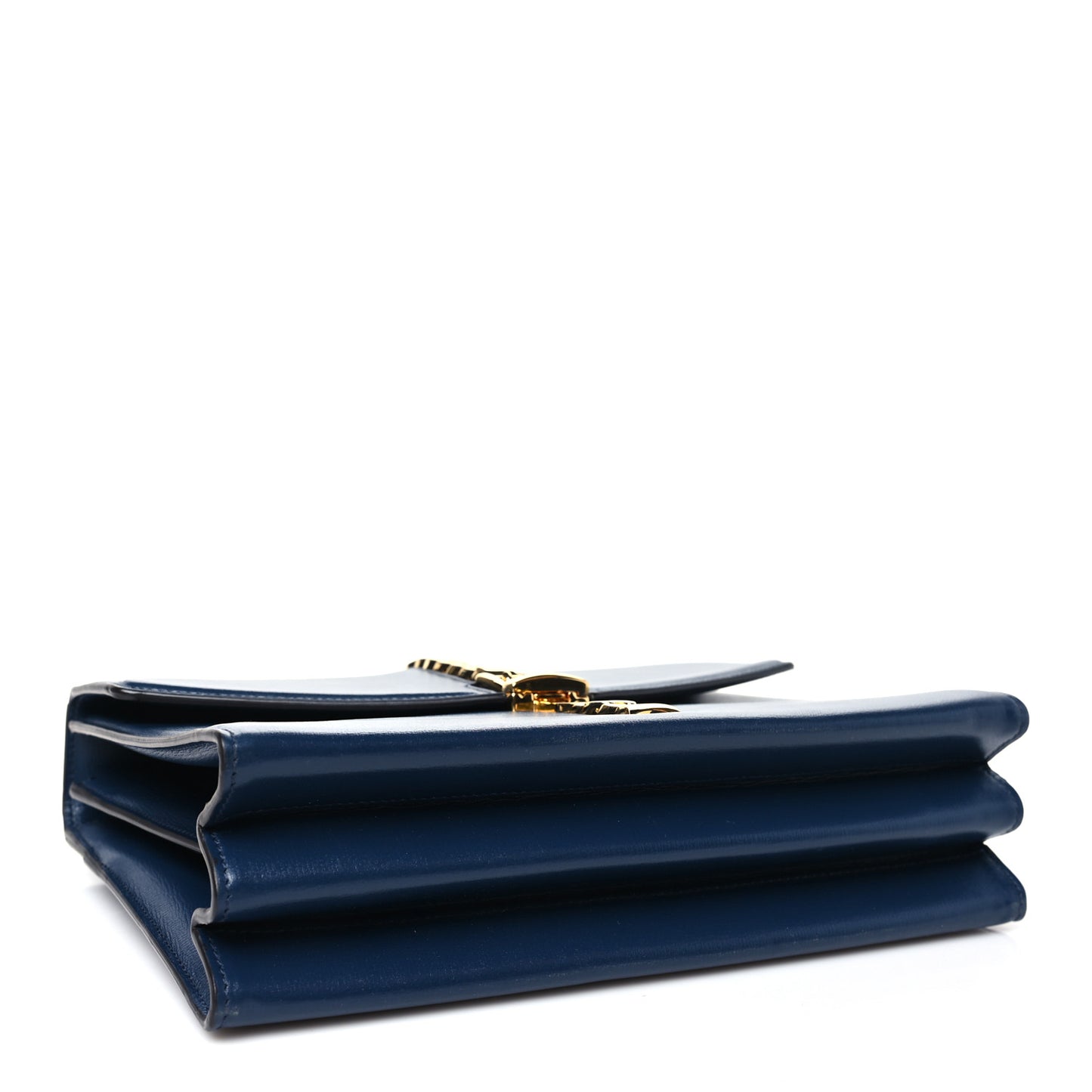 Azalea Calfskin Small Sylvie 1969 Top Handle Bag Blue
