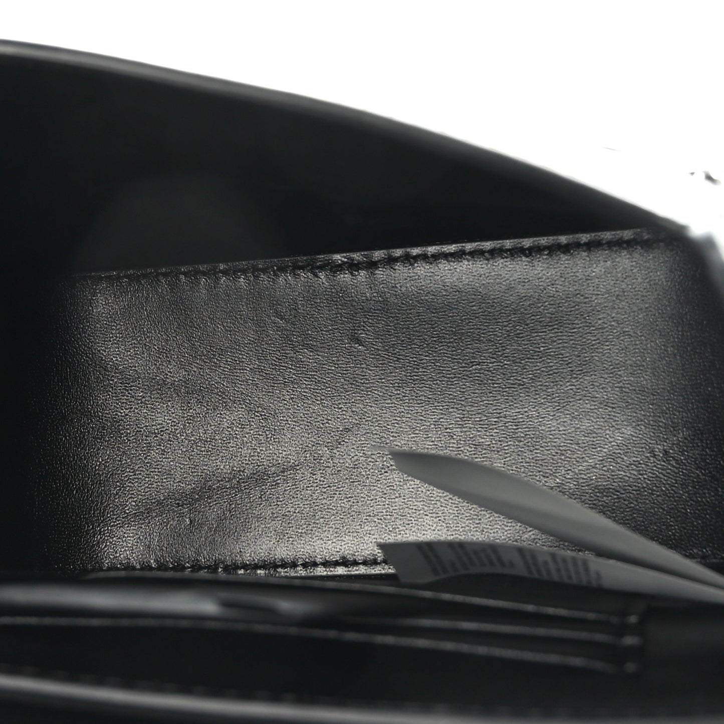 Grained Calfskin Spiked Micro La Medusa Bag Black