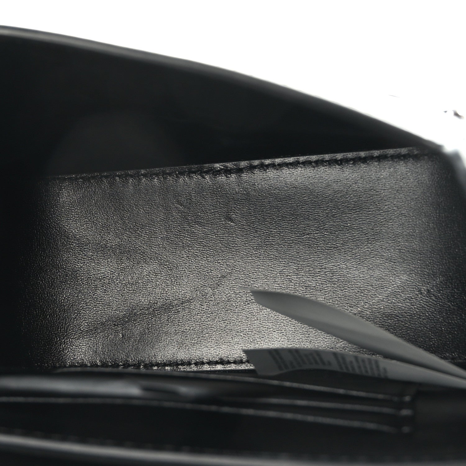 Versace Grained Calfskin Spiked Micro La Medusa Bag Black 5 of 8