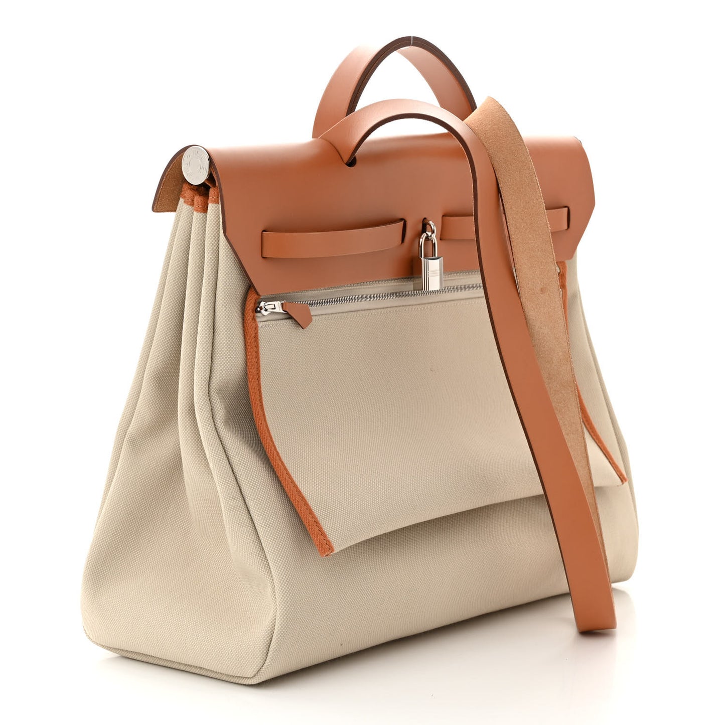 Military Toile Vache Hunter Herbag Zip Retourne 39 MM Beton Naturel
