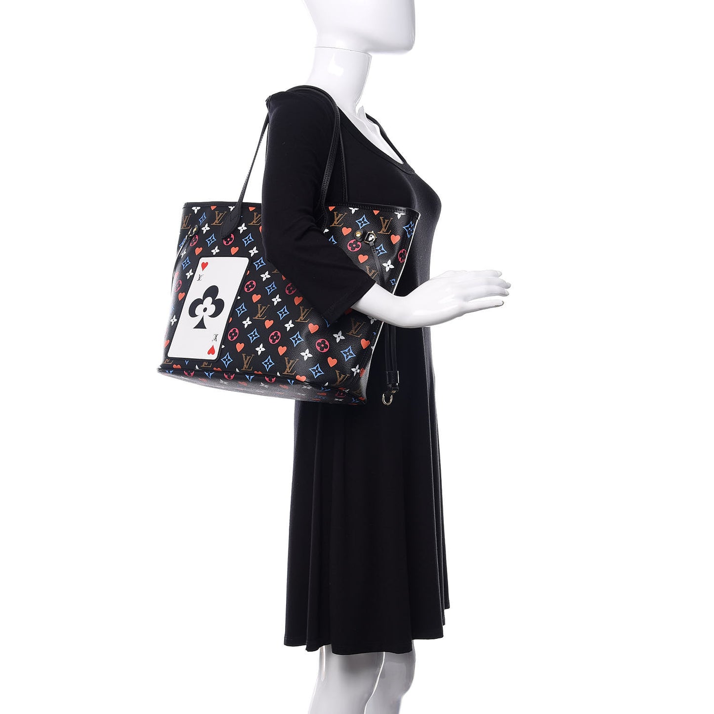 Game On Neverfull MM Black