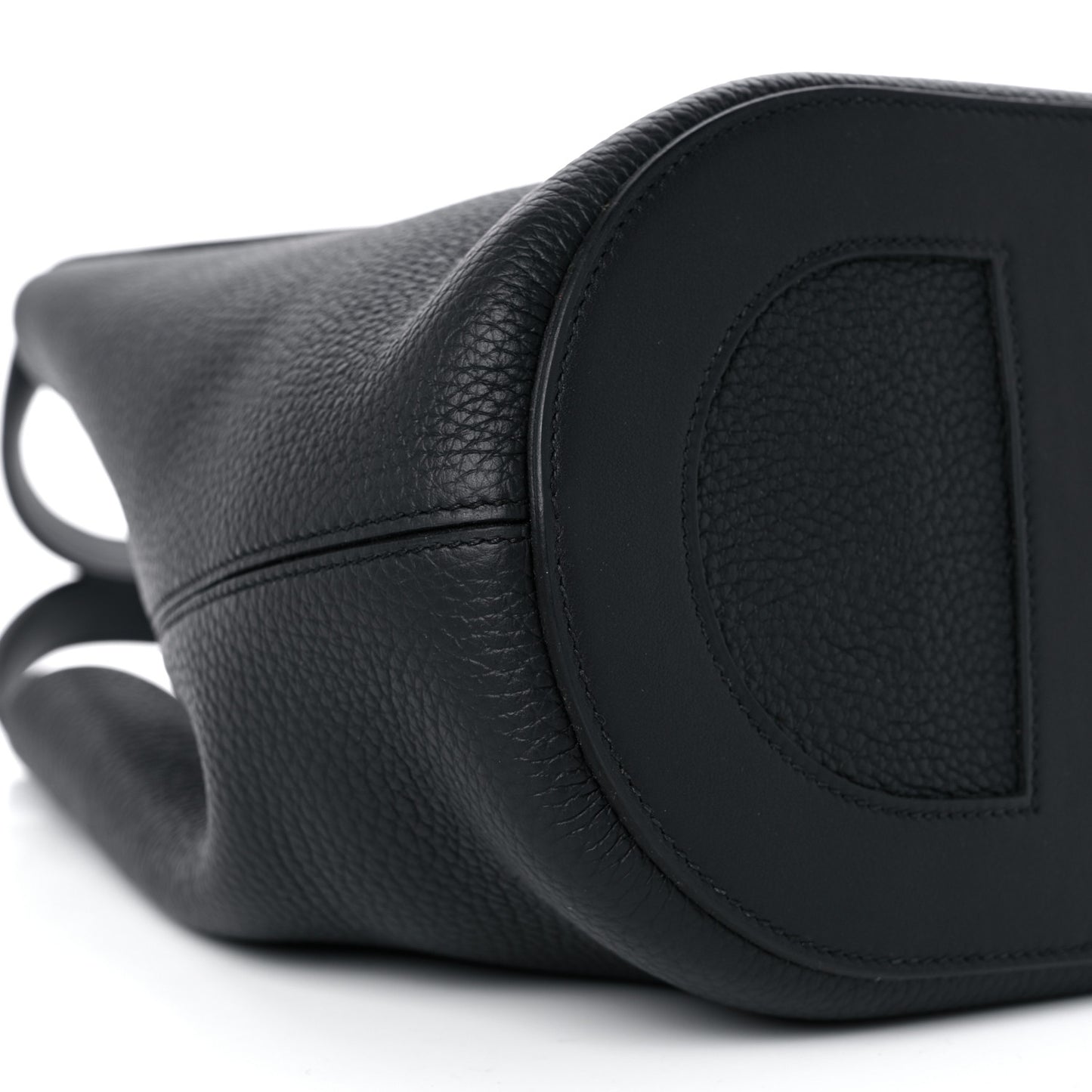 Taurillon Clemence Swift In-The-Loop 18 Bag Black