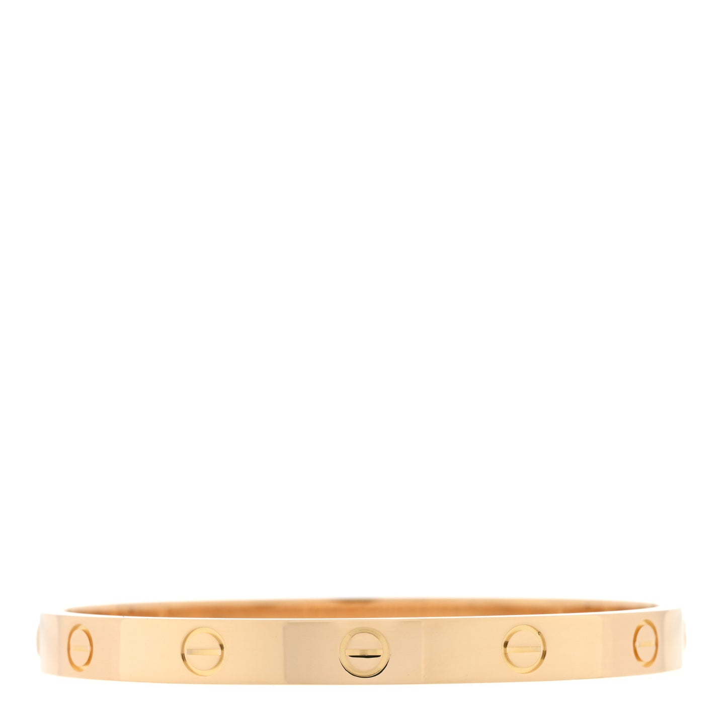 18K Yellow Gold LOVE Bracelet 17