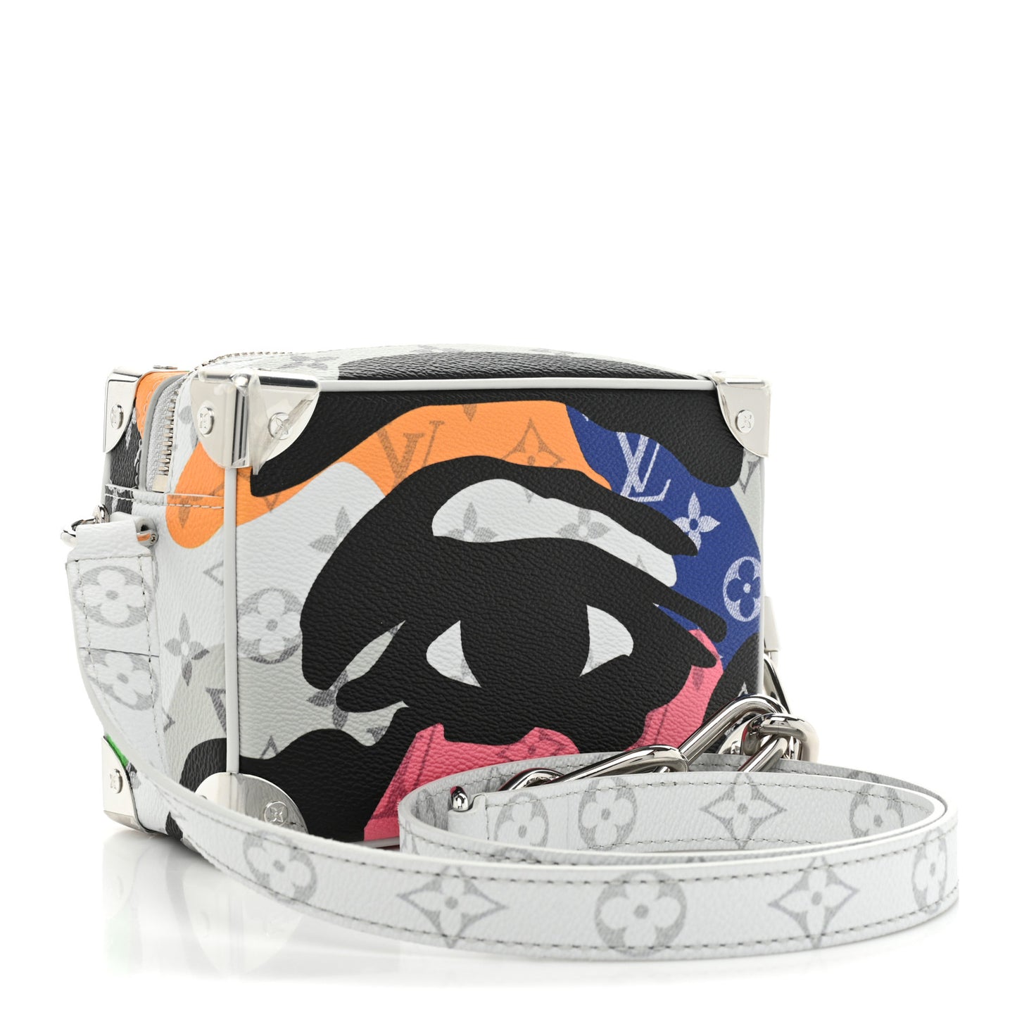 Monogram Patchwork Mini Soft Trunk Multicolor
