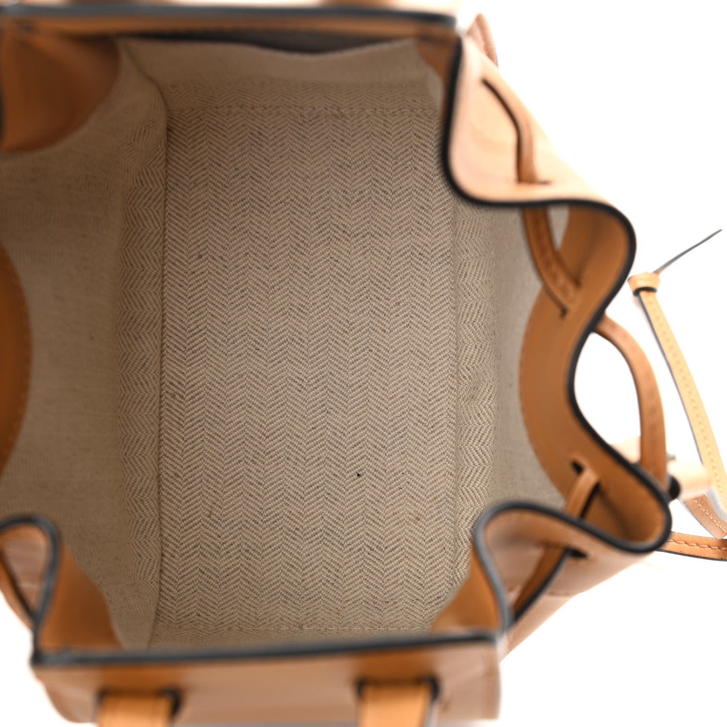 Calfskin Mini Hammock Shoulder Bag Tan