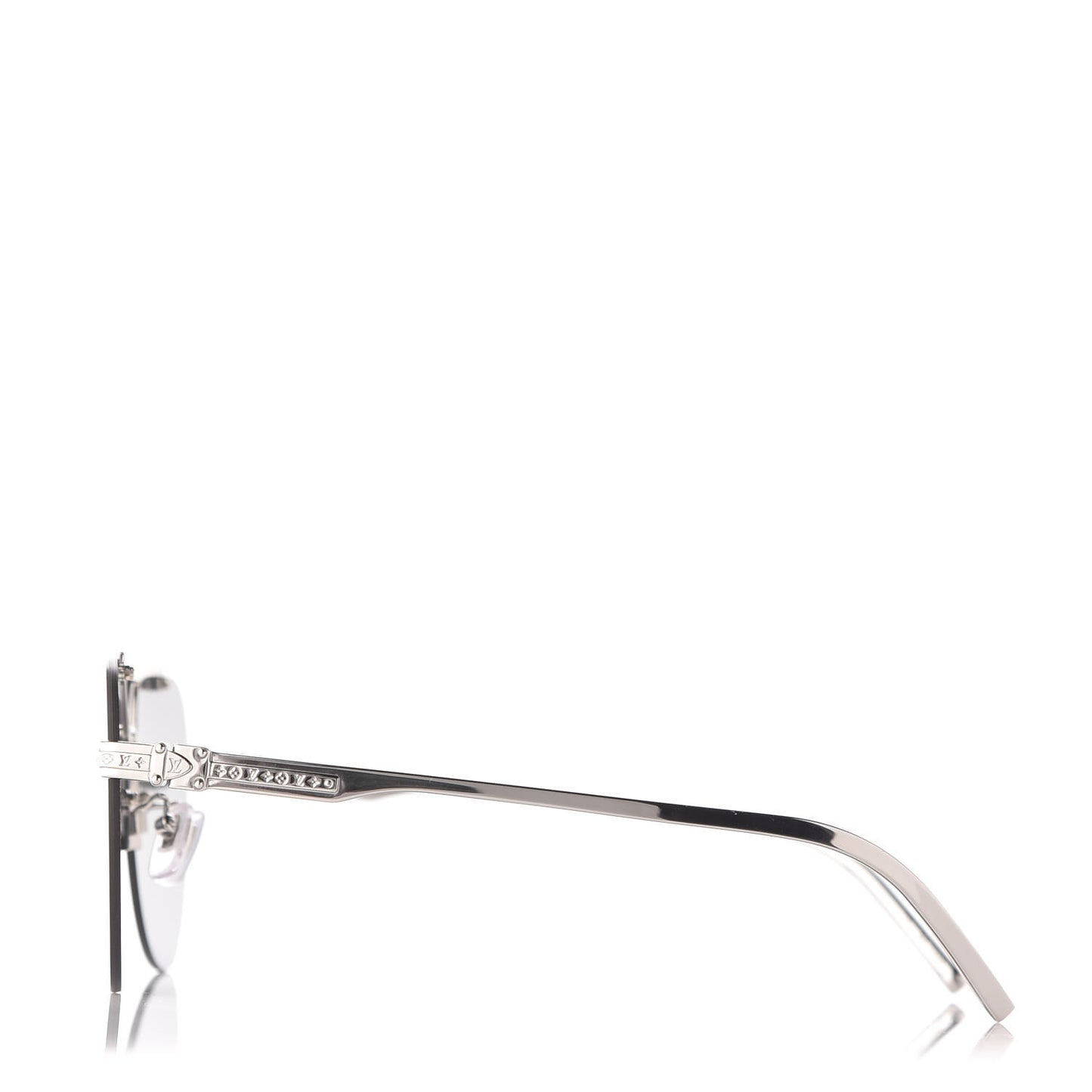 Animated Damier Ash Sunglasses Z1441E Silver
