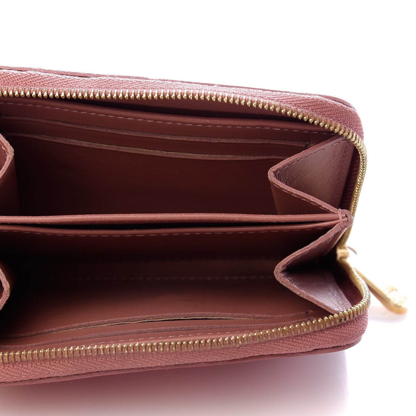 Vernis Ikat Zippy Coin Purse Rose Velours