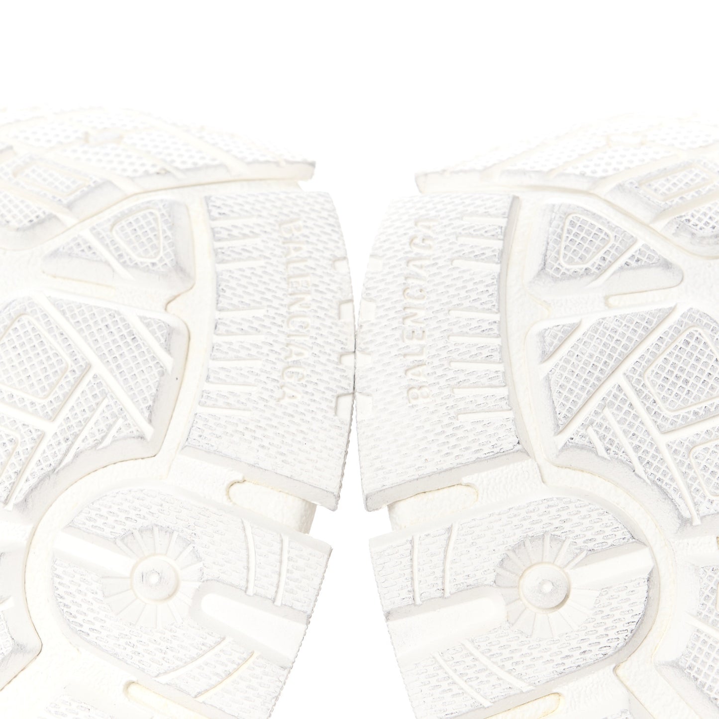 Mesh Rubber Monocolor Womens Runner Sneakers 37 White