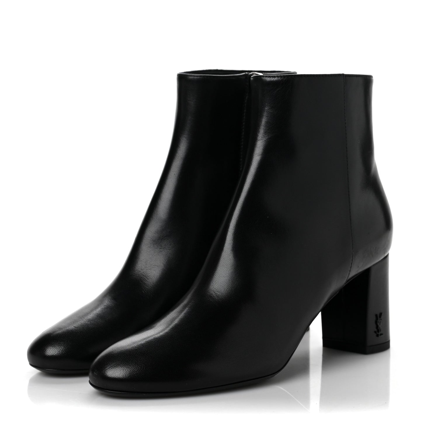 Nappa Loulou Ankle Zip Boots 36 Black
