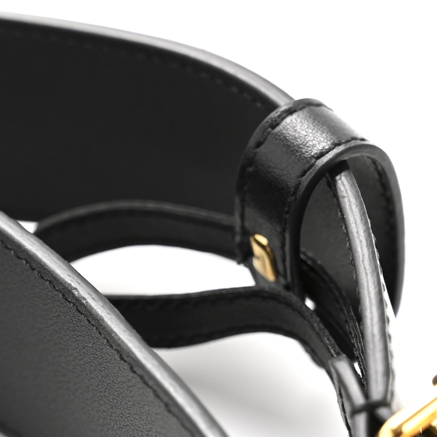 Textured Calfskin Double G 40mm Belt 100 40 Black
