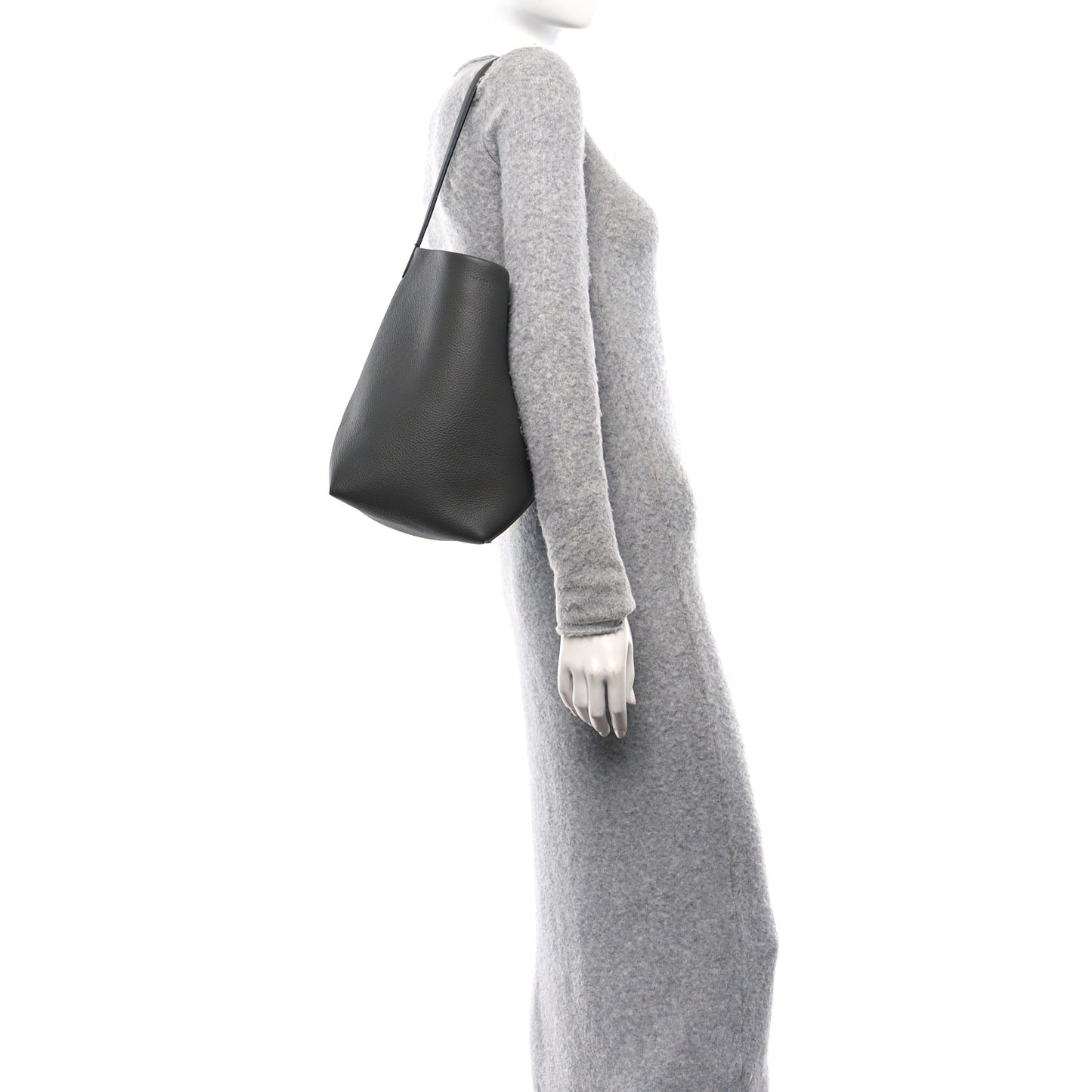 Grained Calfskin Medium N/S Park Tote Elephant