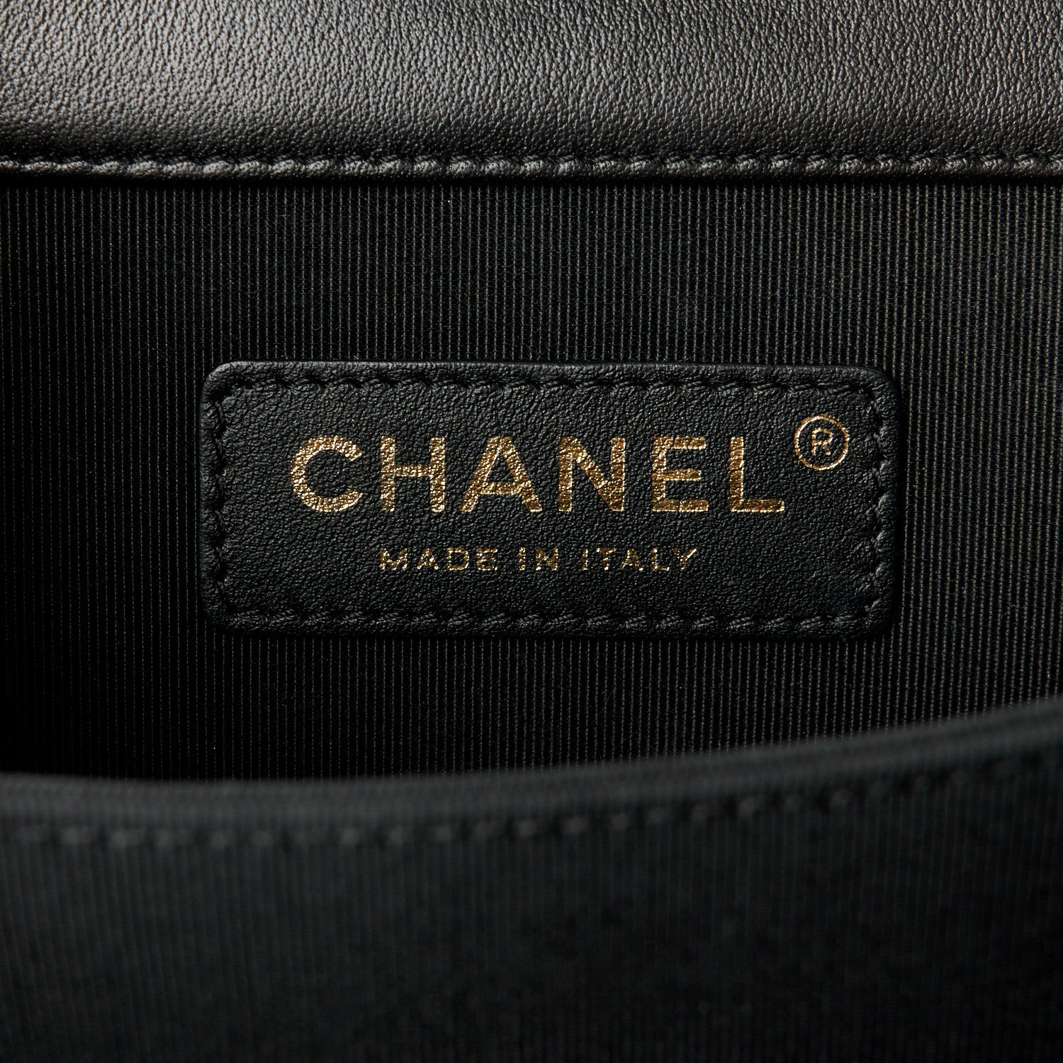 Chanel Calfskin Quilted North South Boy Flap Black 6 of 10