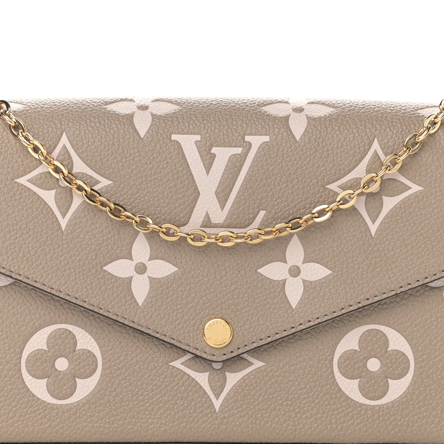 Empreinte Monogram Giant Felicie Pochette Tourterelle Creme