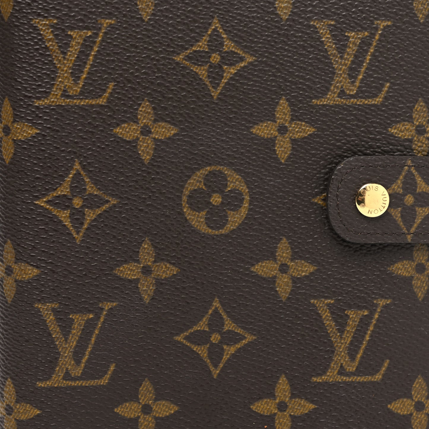 Monogram Medium Ring Agenda Cover